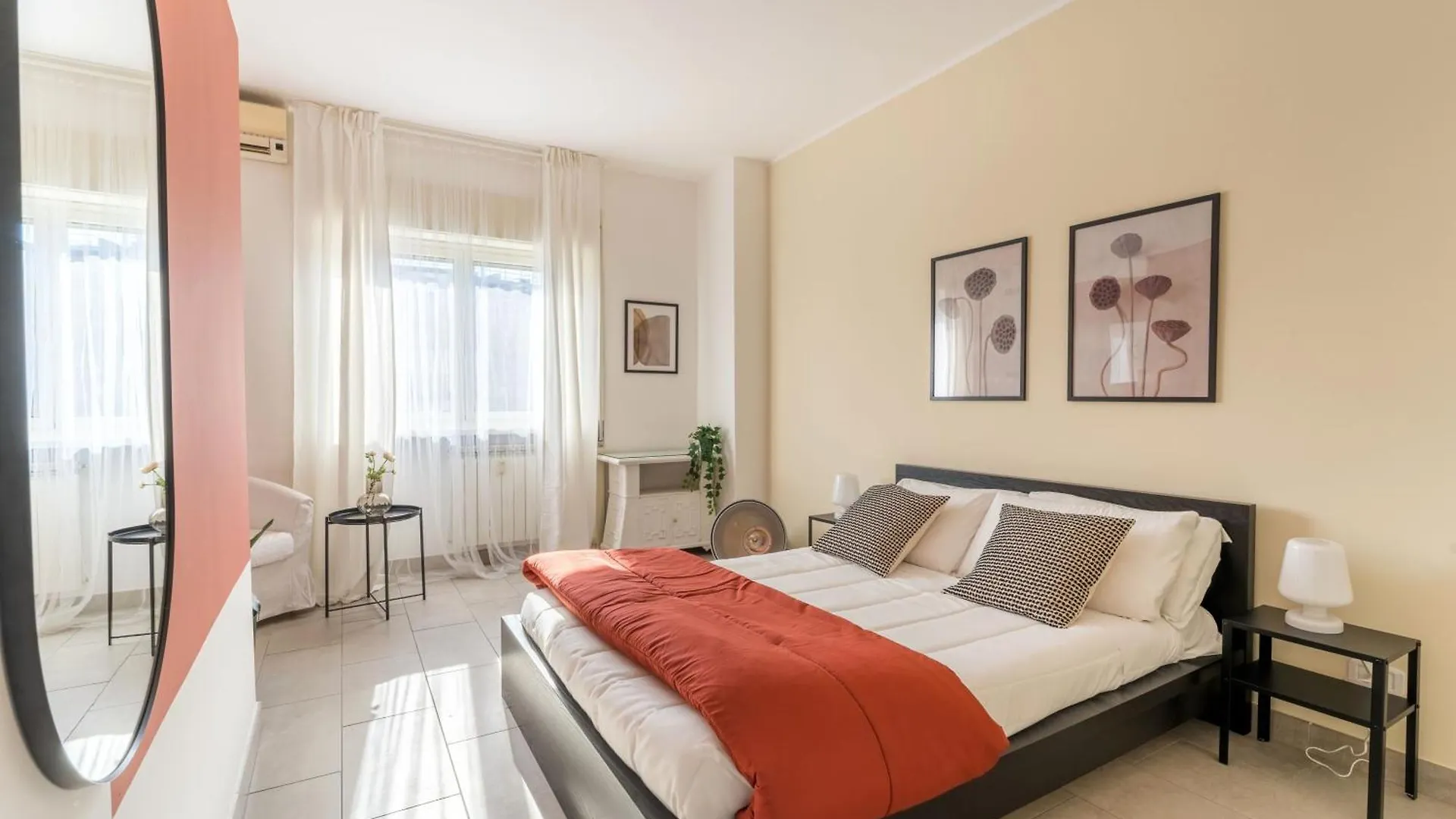 Apartament Maison Lumiere, Design Apt 5 Min From Tiburtina Station
